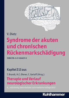 Syndrome der akuten und chronischen Rückenmarkschädigung, V. Dietz