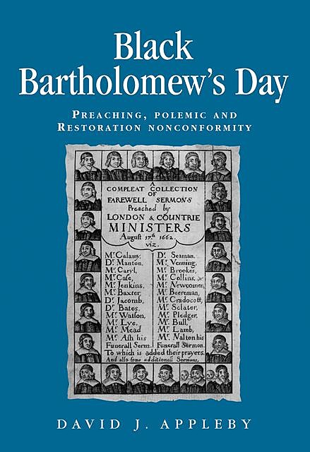 Black Bartholomew's Day, David Appleby