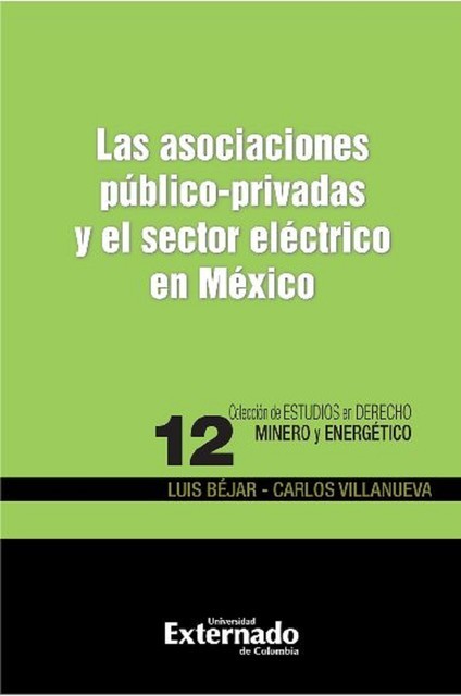 Las asociaciones público-privadas y el sector eléctrico en México, Carlos Villanueva Martínez, Luis José Béjar Rivera