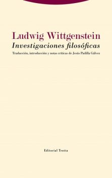 Investigaciones filosóficas, Ludwig Wittgenstein