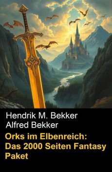 Orks im Elbenreich: Das 2000 Seiten Fantasy Paket, Alfred Bekker, Hendrik M. Bekker