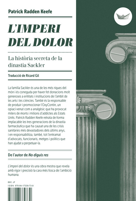 L'imperi del dolor, Patrick Radden Keefe