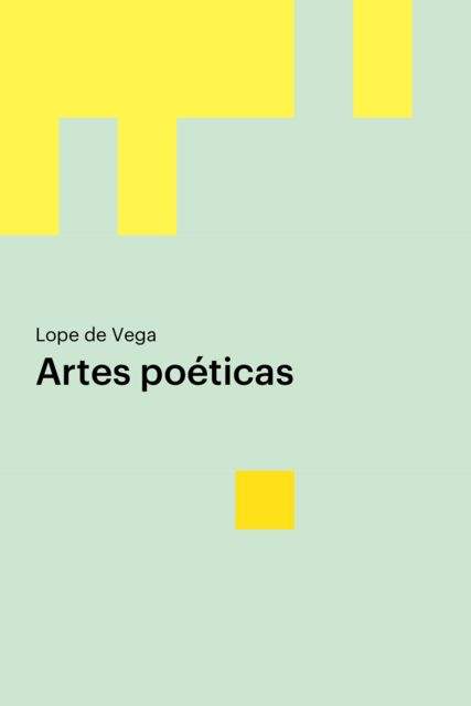 Artes poéticas, Lope de Vega