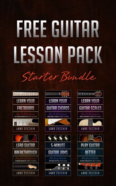 Free Guitar Lesson Pack, Luke Zecchin