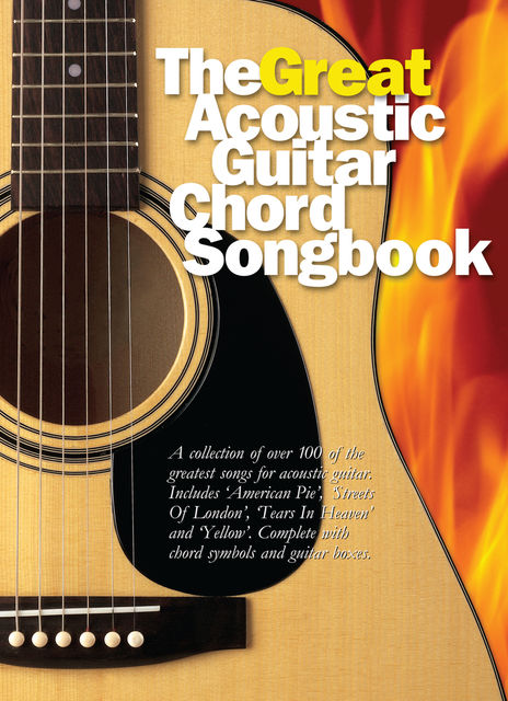 The Great Acoustic Guitar Chord Songbook, Wise Publications