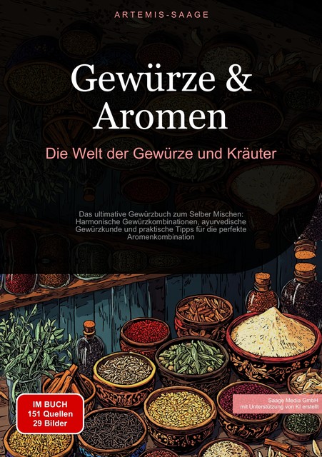 Gewürze & Aromen: Die Welt der Gewürze und Kräuter, Artemis Saage