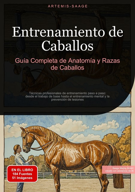 Entrenamiento de Caballos: Guía Completa de Anatomía y Razas de Caballos, Artemis Saage