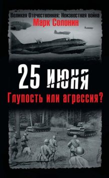 25 июня. Глупость или агрессия?, Марк Солонин