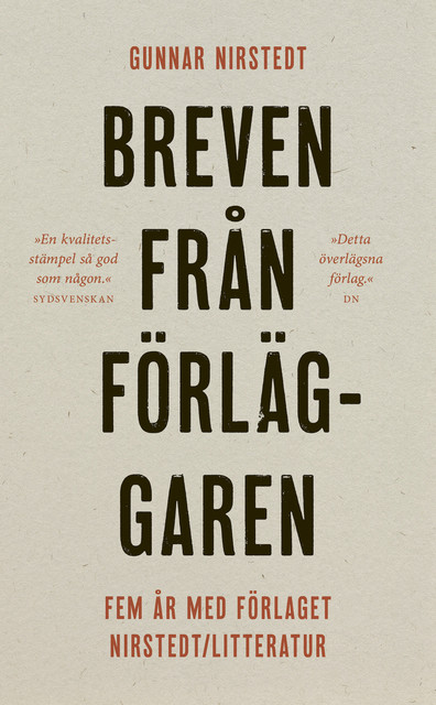 Breven från förläggaren, Gunnar Nirstedt