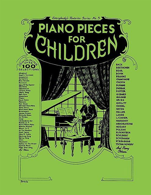 Piano Pieces for Children (Everybody's Favorite Series, No. 3), Maxwell Eckstein
