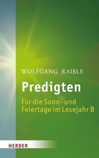 Predigten, Wolfgang Raible