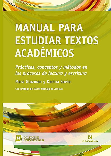 Manual para estudiar textos académicos, Karina Savio, Mara Glozman
