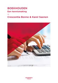 Boekhouden 2017, Crescentia Bonne, Karel Saenen