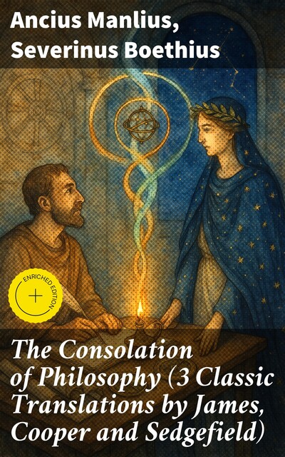 The Consolation of Philosophy (3 Classic Translations by James, Cooper and Sedgefield), Ancius Manlius, Severinus Boethius