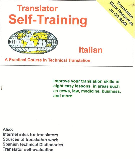 Translator Self-Training--Italian, Morry Sofer