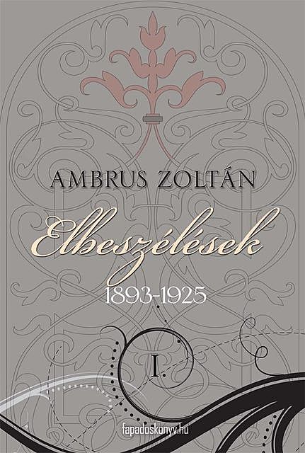 Elbeszélések I. rész, Ambrus Zoltán