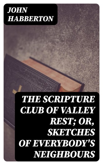 The Scripture Club of Valley Rest; or, Sketches of Everybody's Neighbours, John Habberton