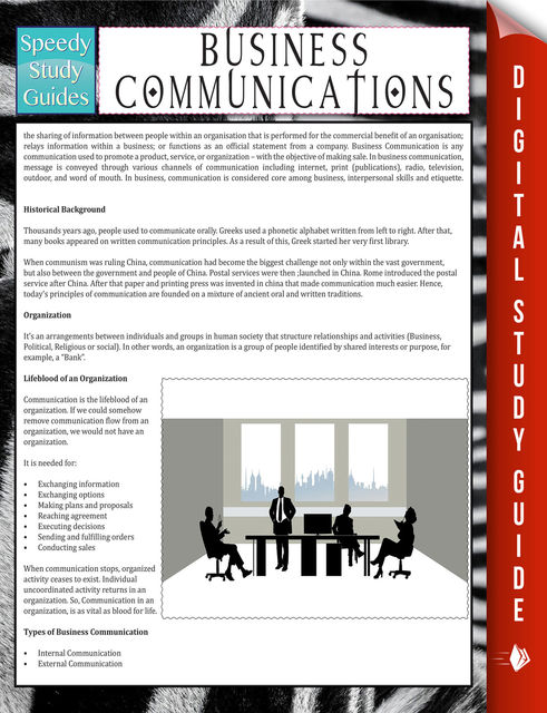 Business Communications, Speedy Publishing