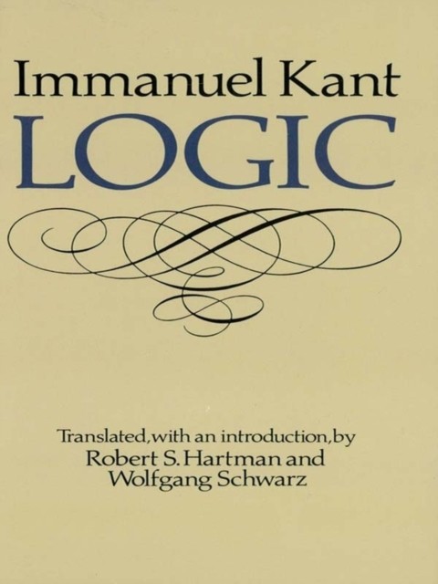 Logic, Immanuel Kant