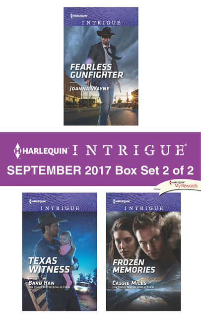 Harlequin Intrigue September 2017 – Box Set 2 of 2, Joanna Wayne, Cassie Miles, Barb Han