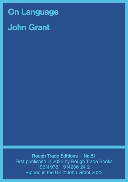 On Language, John Grant