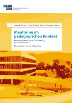 Mentoring als Auftrag zum Dialog, Christian Wiesner, Elisabeth Windl, Johannes Dammerer