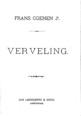 Verveling, Frans Coenen