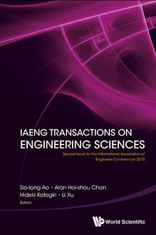 IAENG Transactions on Engineering Sciences, Sio-Long Ao