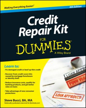 Credit Repair Kit For Dummies, Steve Bucci