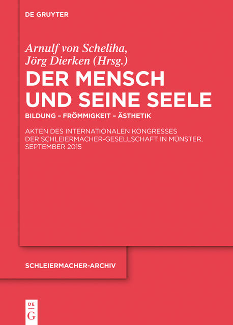 Der Mensch und seine Seele, Jörg Dierken, Arnulf von Scheliha