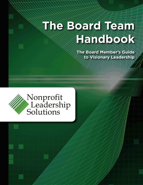 The Board Team Handbook, Bob Fitch