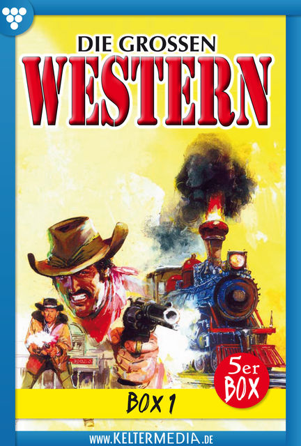 Die großen Western 5er Box 1 - Western, G.F. Barner, U.H. Wilken, J.E. Shane, H.C. Nagel