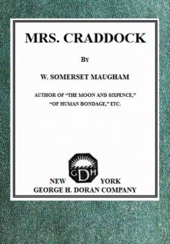 Mrs Craddock, William Somerset Maugham