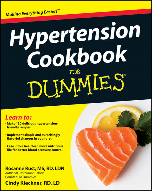 Hypertension Cookbook For Dummies, Cynthia Kleckner