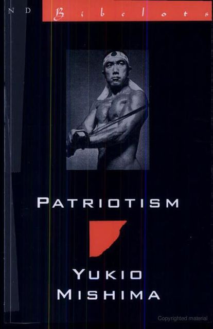Patriotism, Yukio Mishima, Geoffrey W. Sargent