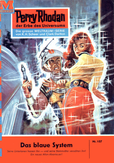 Perry Rhodan 107: Das blaue System, K.H. Scheer