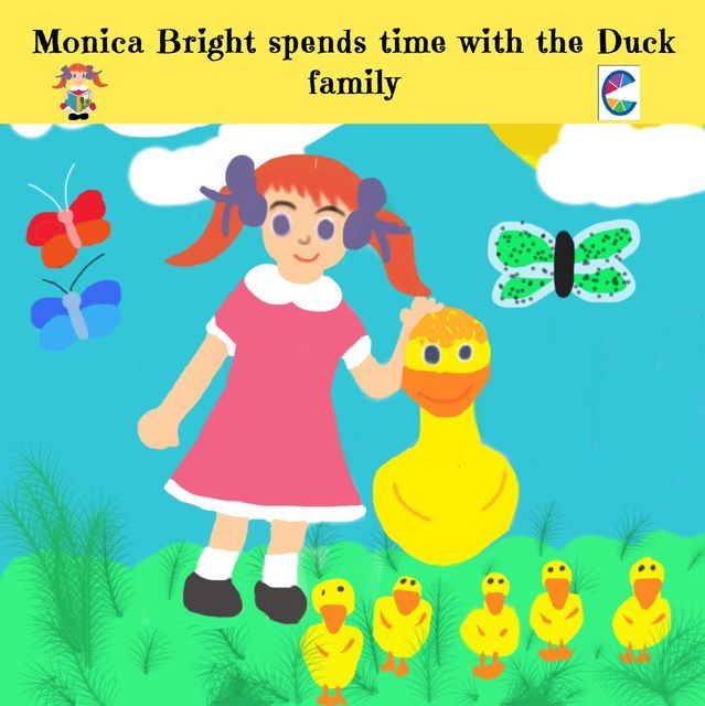 Monica Bright spends time with the Duck family, Cedar Books