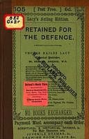 Retained for the Defence: A Farce, in One Act, John Oxenford