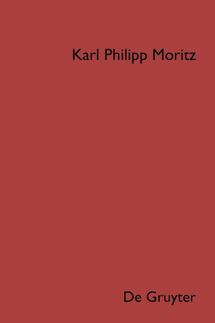 Götterlehre und andere mythologische Schriften, Karl Philipp Moritz