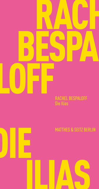 Die Ilias, Rachel Bespaloff