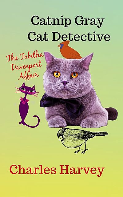 Catnip Gray Cat Detective, Charles Harvey