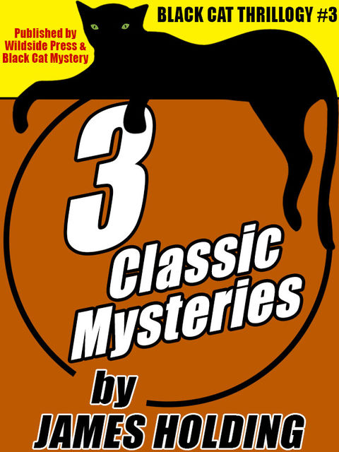 Black Cat Thrillogy #3: 3 Classic Mysteries by James Holding, James Holding