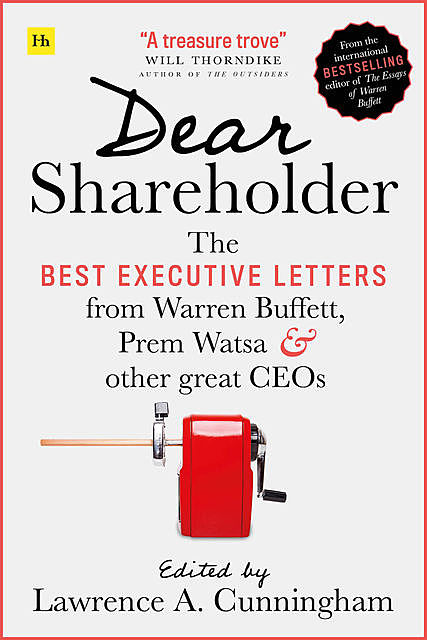 Dear Shareholder, Lawrence Cunningham