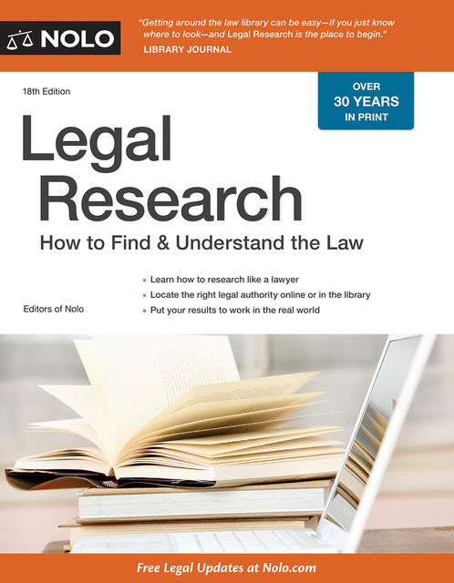 Legal Research, Stephen Elias, Editors of Nolo