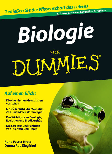 Biologie für Dummies, Rene Fester Kratz, Donna Rae Siegfried