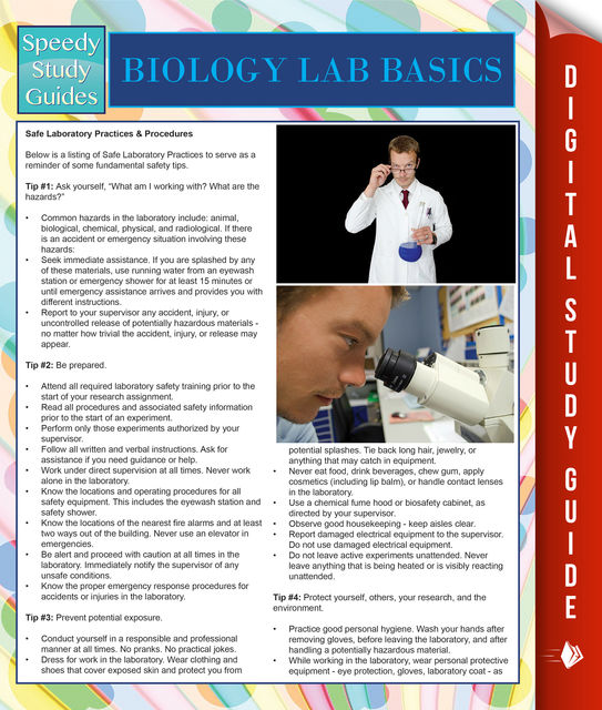 Biology Lab Basics (Speedy Study Guides), Speedy Publishing
