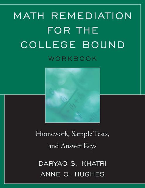 Math Remediation for the College Bound, Daryao Khatri