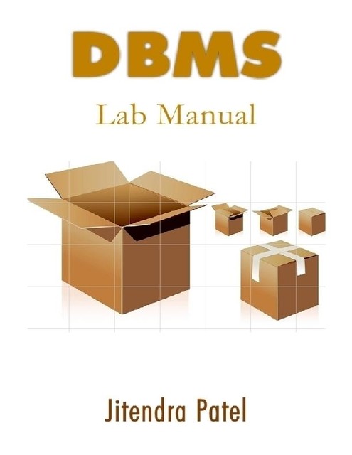 DBMS Lab Manual, Jitendra Patel
