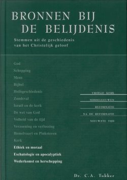 Bronnen bij de Belijdenis 4, C. A Tukker