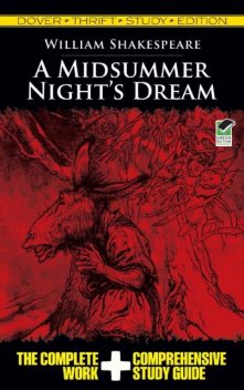 A Midsummer Night's Dream Thrift Study Edition, William Shakespeare